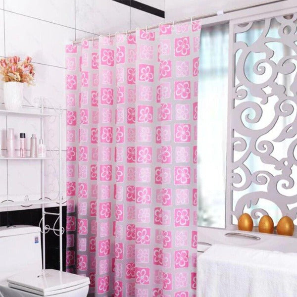 Trendy shower curtain